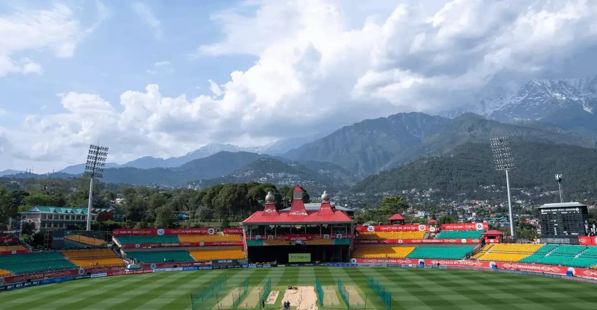 HPCA Stadium Dharamsala Ground Stats For AFG vs BAN World Cup Match